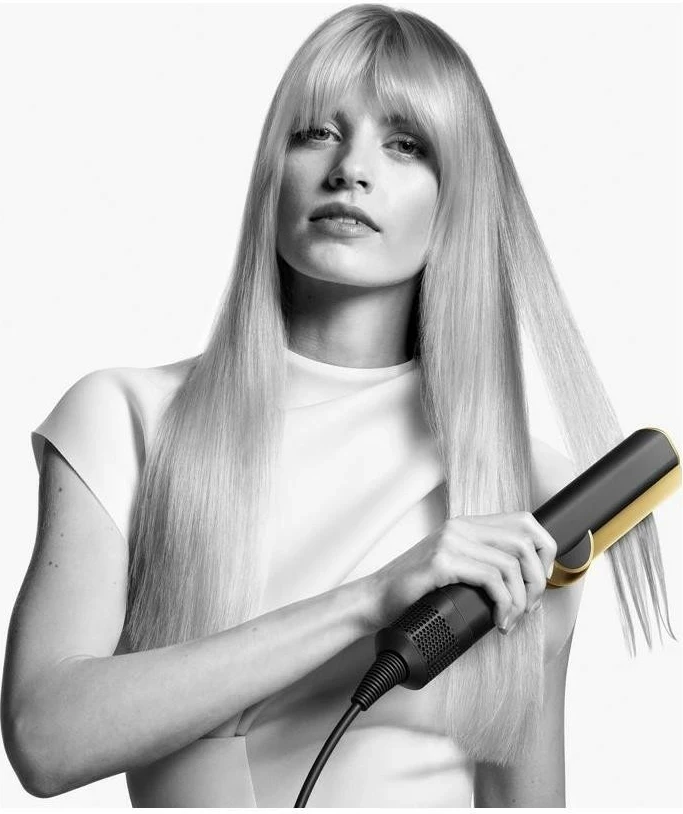 Drejtues flokësh Dyson Airstrait, Onyks/Złoto