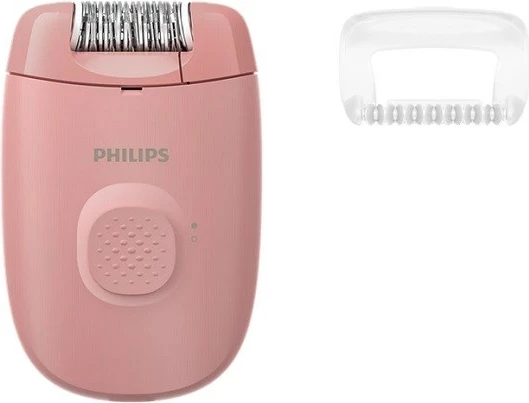 Epilator Philips Series 2000 BRE227/00, me kabllo, rozë