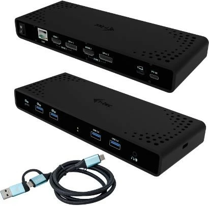 Kasë docking i-tec CADUA4KDOCKPDB, universal, 4K, Power Delivery 85W, e zezë