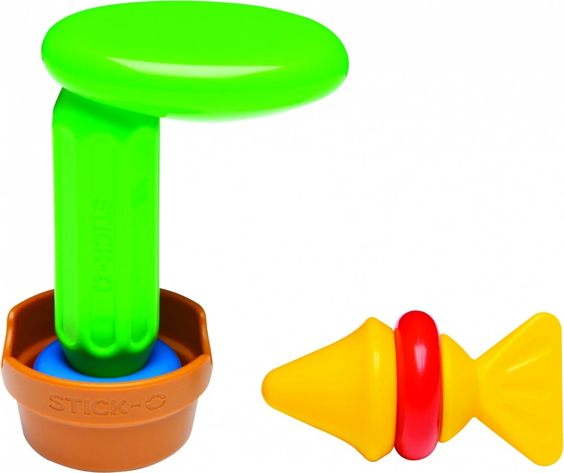 Set lodrash magnetike Magformers Stick-O Fishing Set, 26 pjesë, shumëngjyrëshe