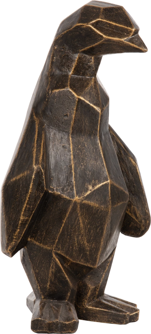 Dekor për dysheme PINGUIN FH7913 GRC ngjyrë patina e zezë me detaje të arta 30x20x60H cm