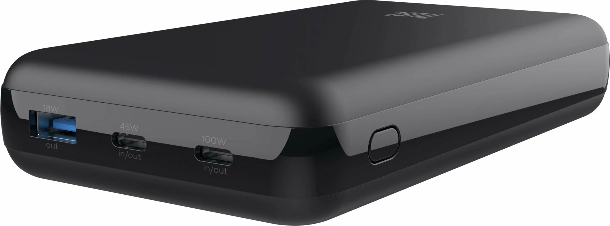 Powerbank Trust Laro 20000 mAh 100W PD me display, i zi