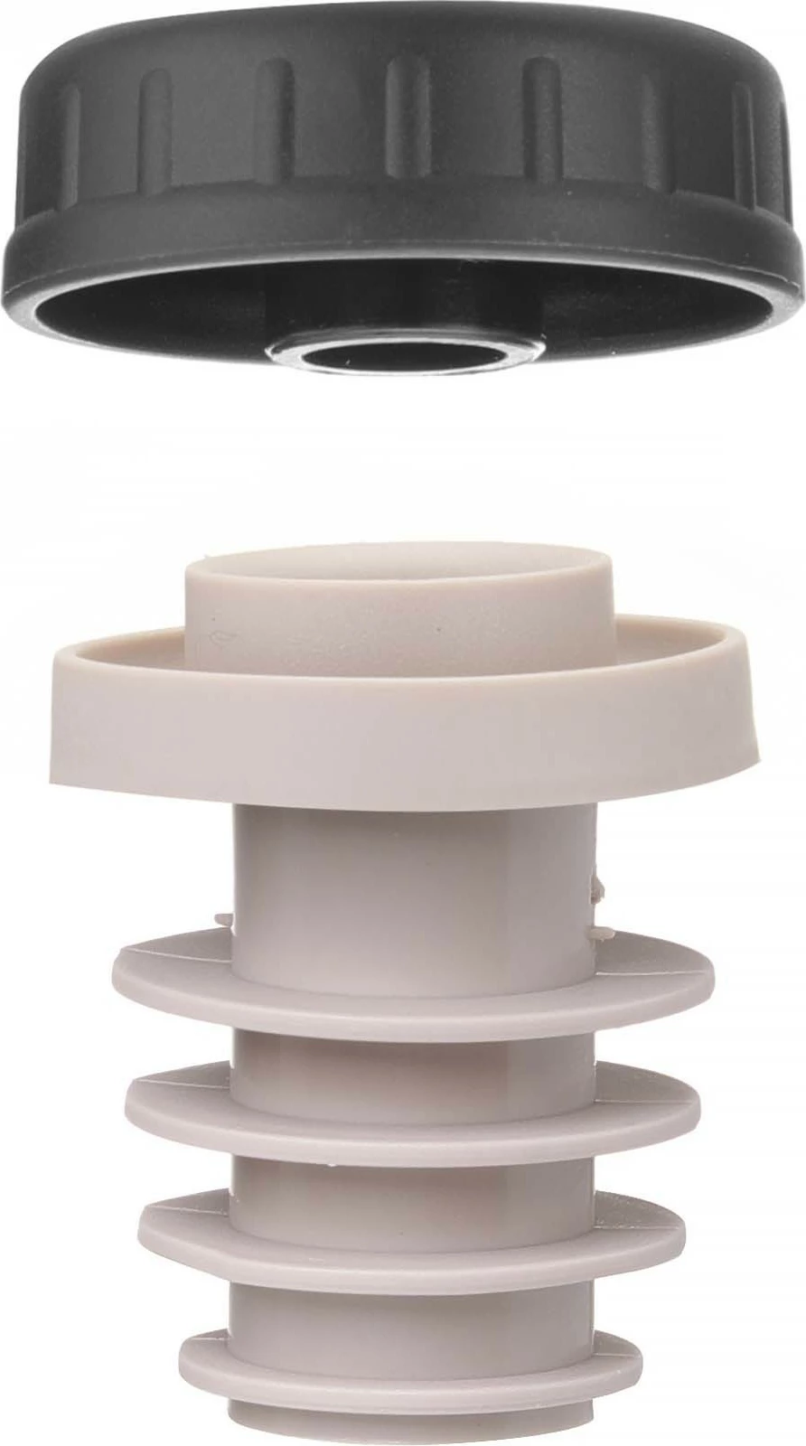 Tapë shisheje me kapak, Bar Up, EVA e fortë dhe fleksibile, e zezë, set 6 copë