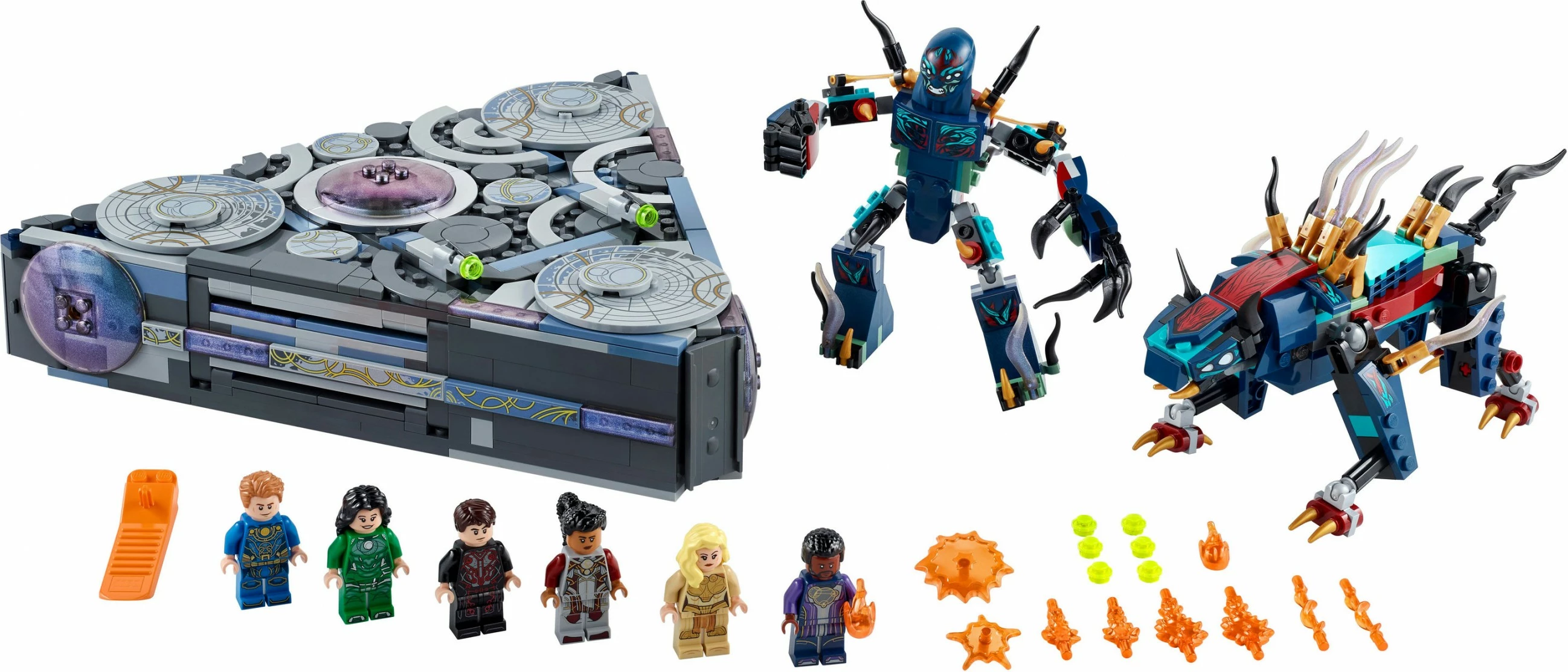 Set ndërtimi LEGO Marvel Avengers Rise of the Domo, 8 vjeç, plastik, 1040 pjesë