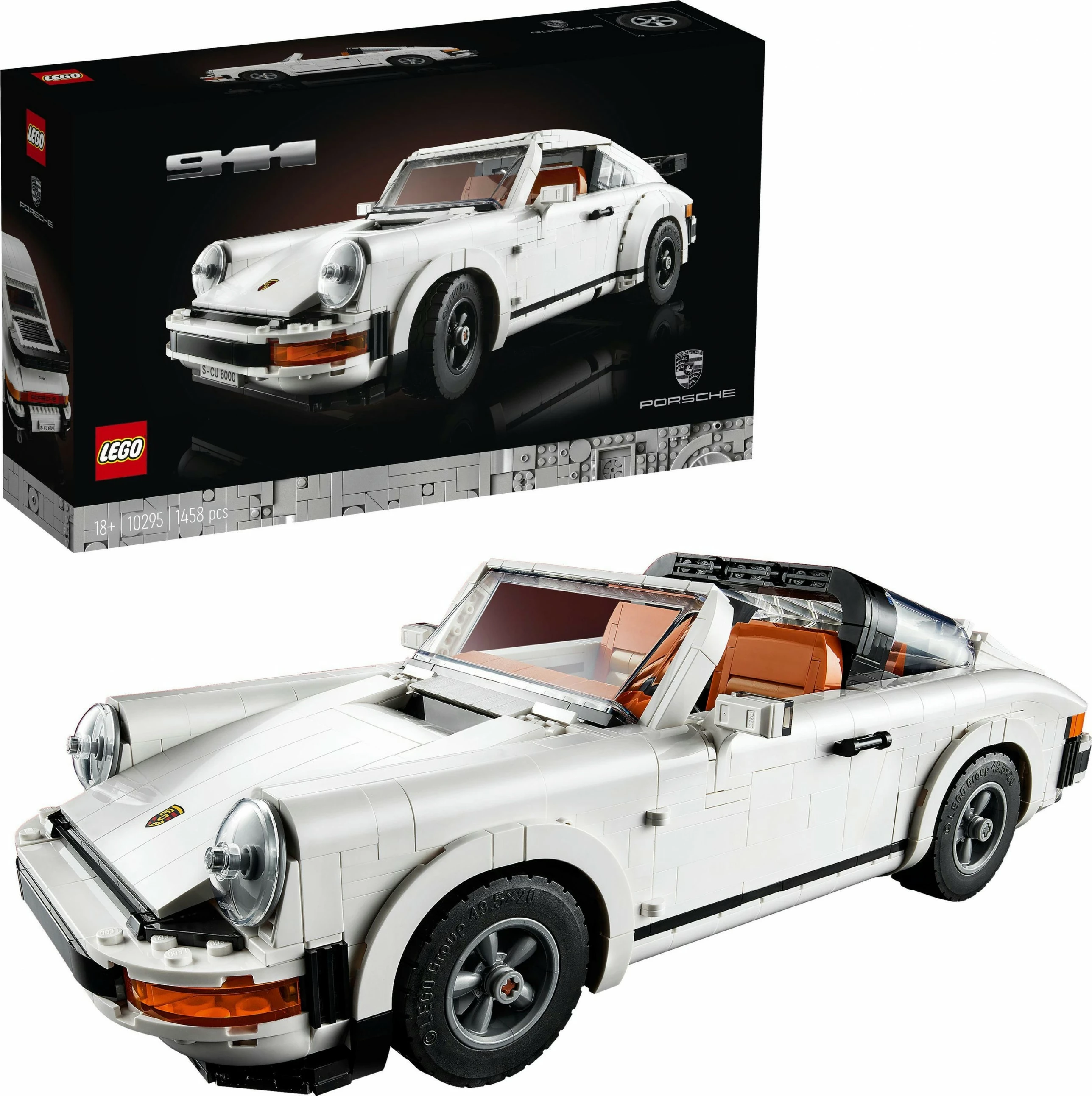 Set ndërtimi LEGO Creator Expert Porsche 911, 1458 pjesë, Multingjyrësh