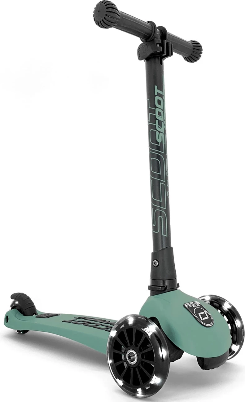 Trotinet Scoot and Ride Highwaykick 3 LED - Forest