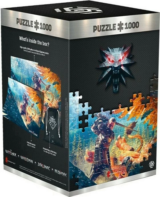 Puzzle The Witcher Griffin Fight, Cenega Publishing, 1000 copë, Multikolor