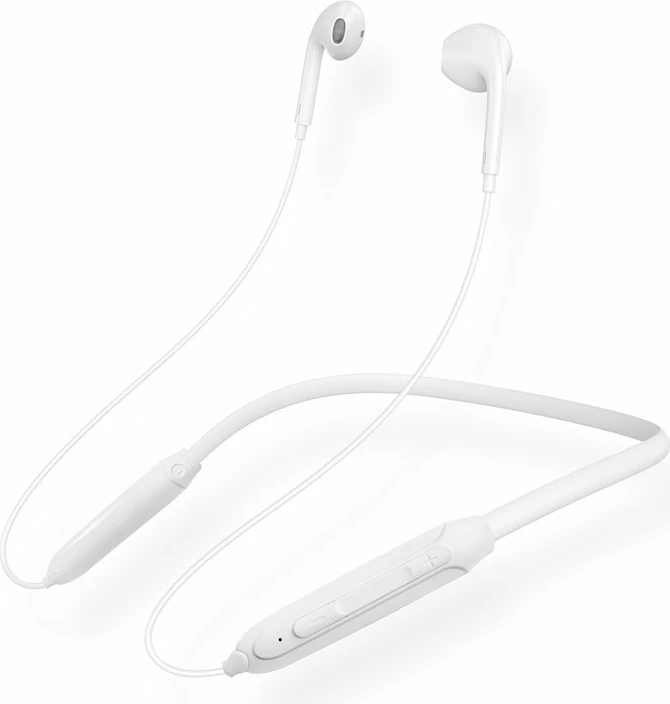 Kufje Dudao U5B, Bluetooth, in-ear, me magnet, të bardha