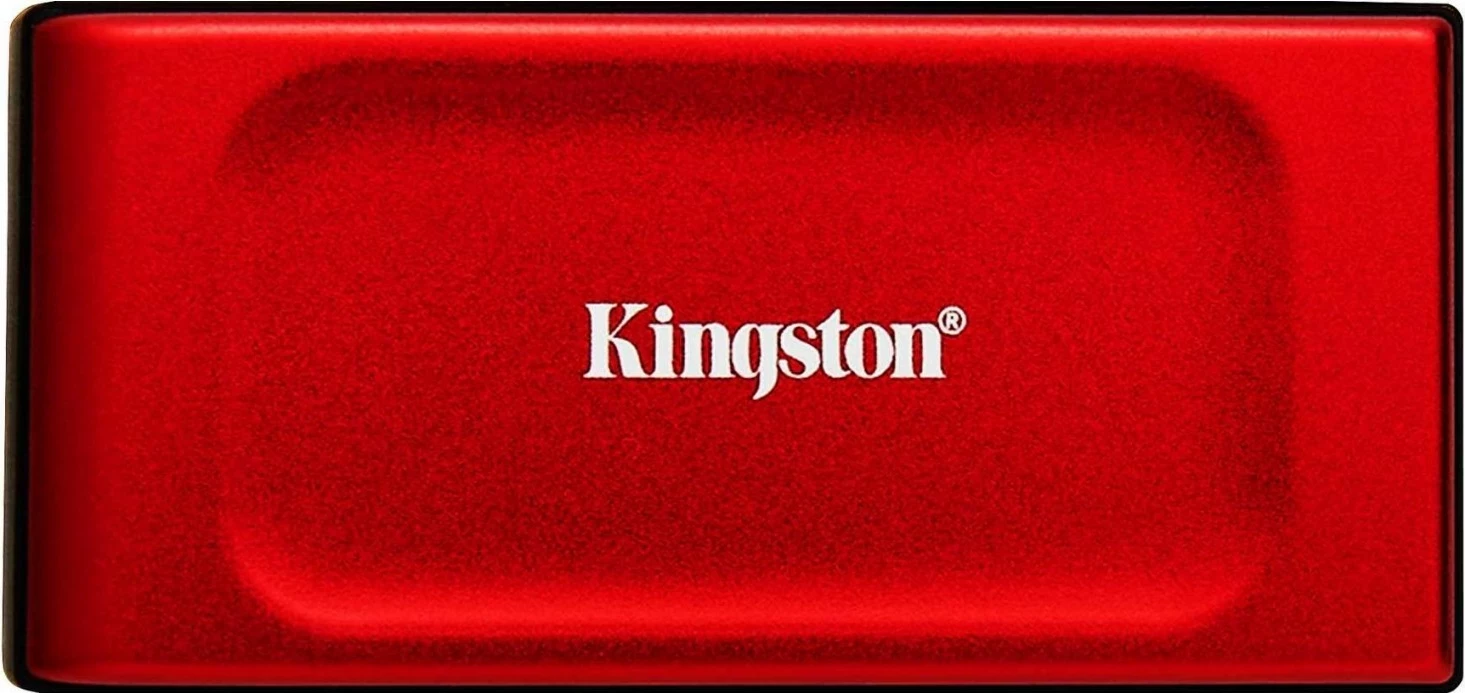 Disk i jashtëm SSD Kingston XS1000, 1TB, USB 3.2, i kuq