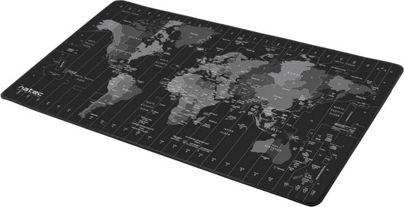 Mauspad Natec Time Zone Map Maxi 800x400, i zi, dekorativ