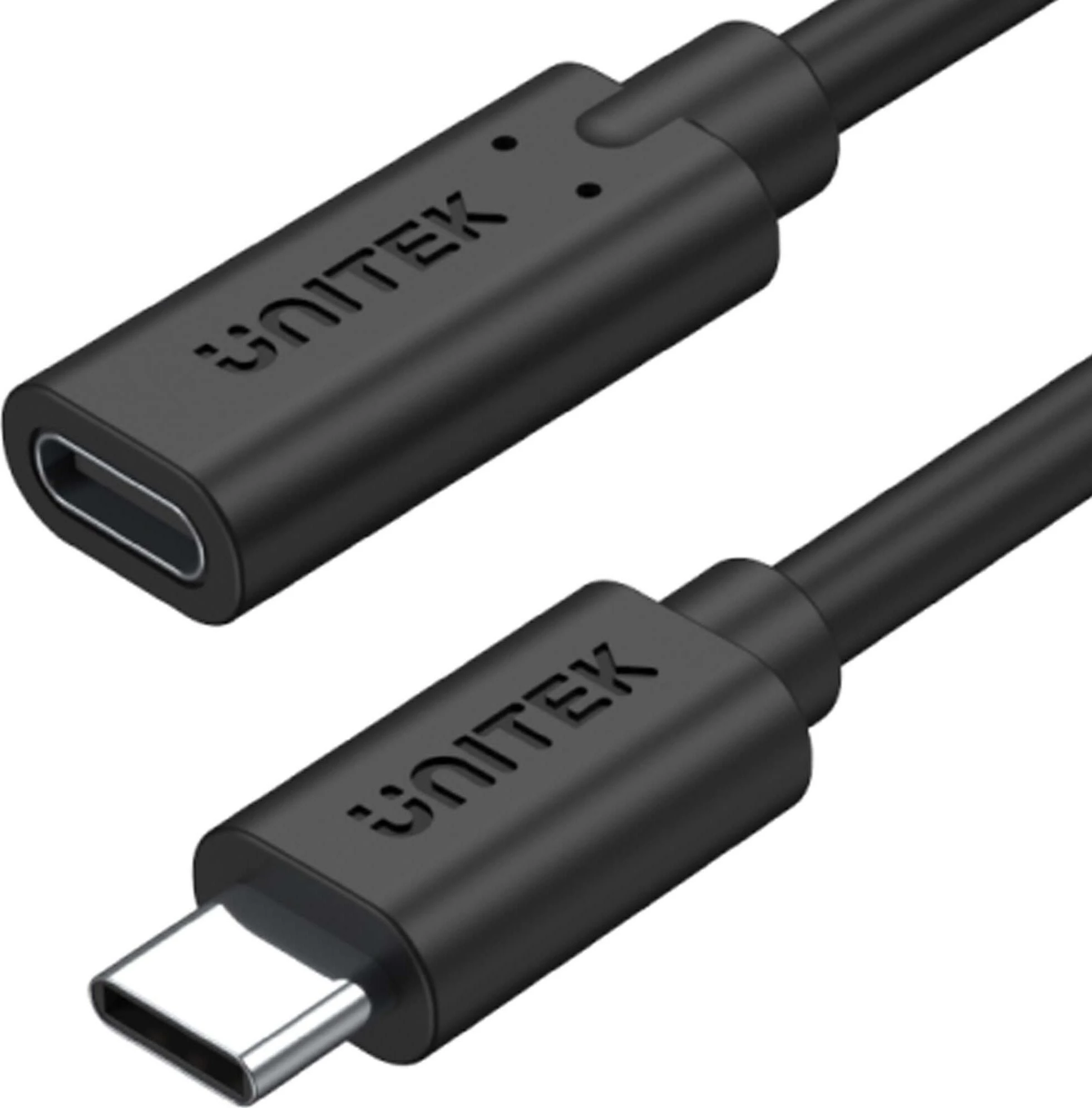 Kabllo zgjatëse USB-C Unitek C14086BK-1.5M 1.5 m USB 3.1 Gen2 10 Gbps 100W PD 4K, e zezë