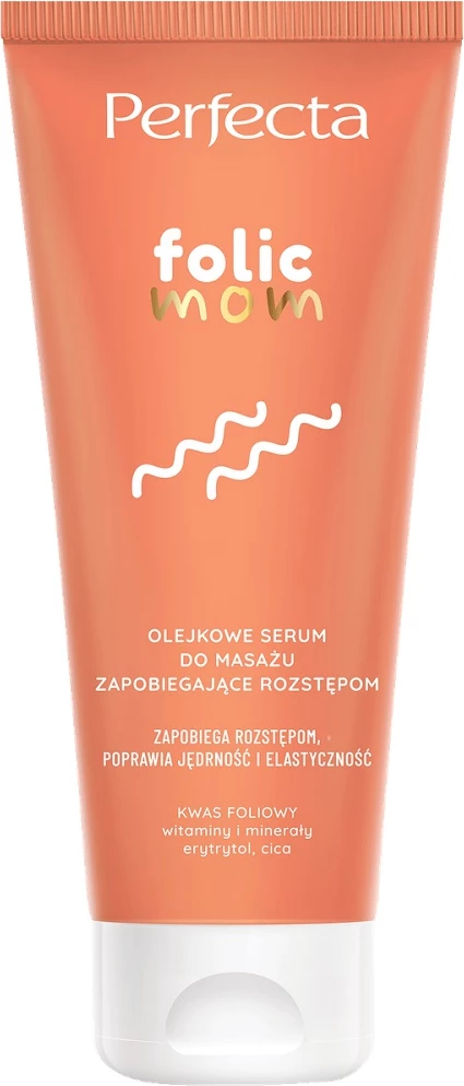 Serum vajor për masazh për femra Perfecta Folic Mom, 200ml