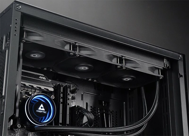 Ftohës CPU Chieftec ICEBERG 360 DARK, 360mm, ARGB