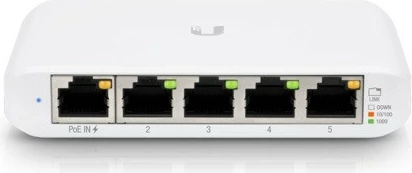 Switch UBIQUITI UniFi USW-FLEX-MINI, 5 porte, i bardhë