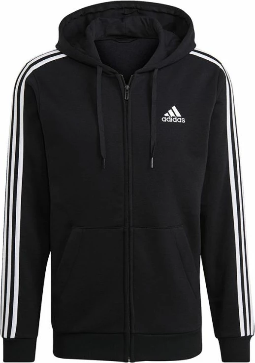 Duks me kapuç adidas për meshkuj, i zi