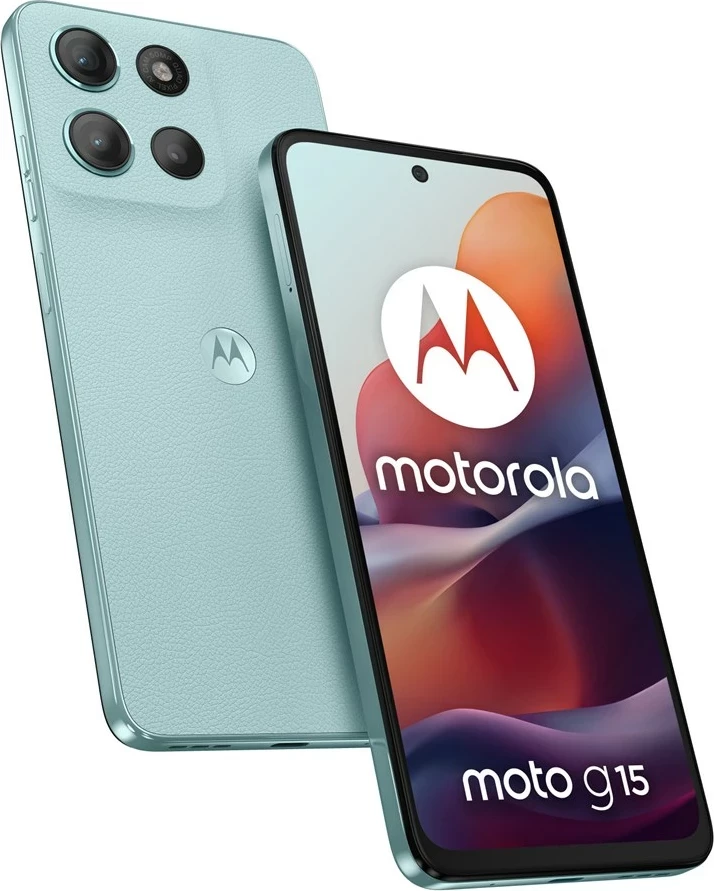 Celular Motorola moto g15, 6.72", 8 GB RAM, 128 GB, Blu e çelët