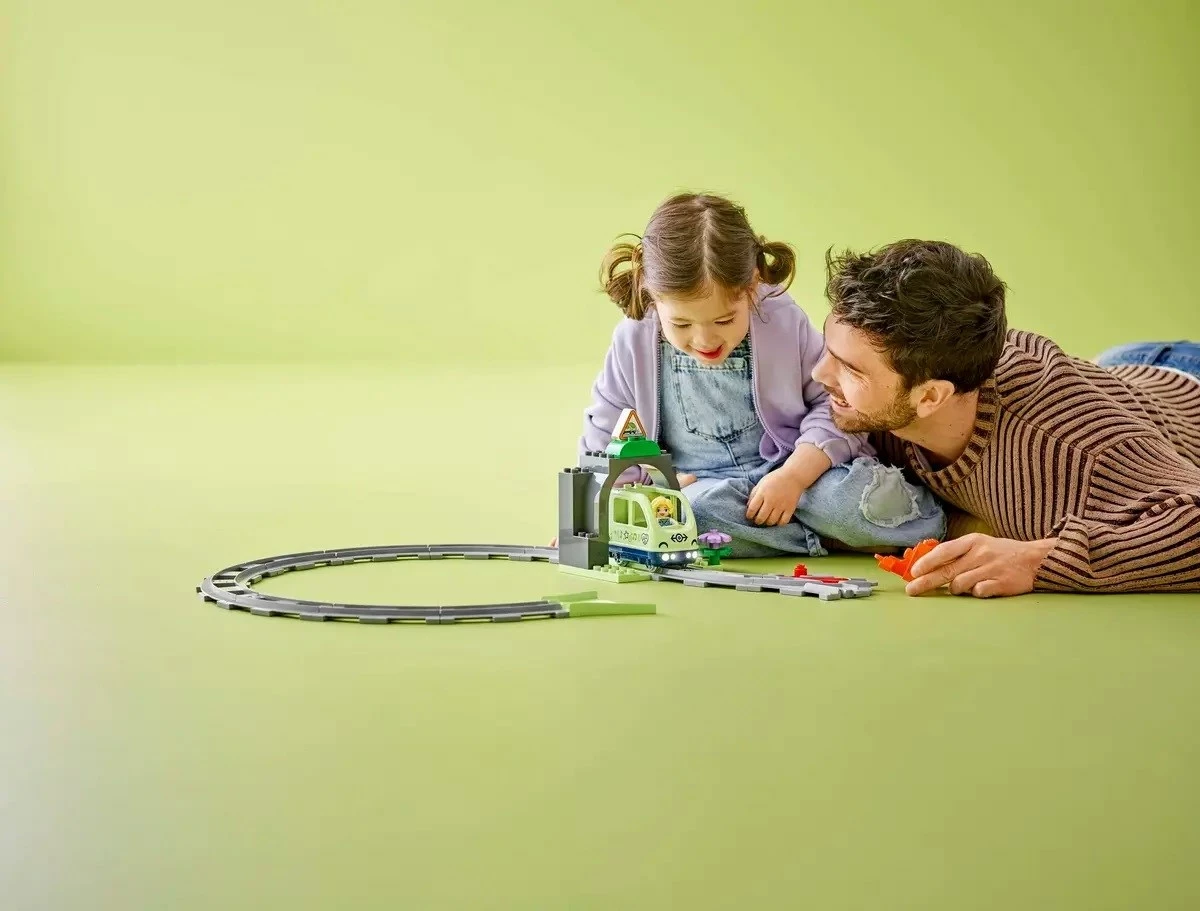 Set hekurudhor LEGO DUPLO 10425 Tunel dhe Shina, 20 pjesë