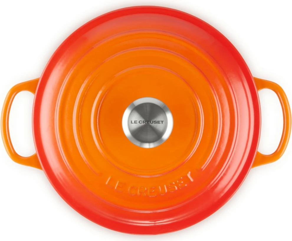 Brater Le Creuset 22cm, ngjyrë vullkani