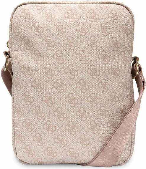Çantë për tabletë Guess 4G Stripes, 10", rozë, me rrip