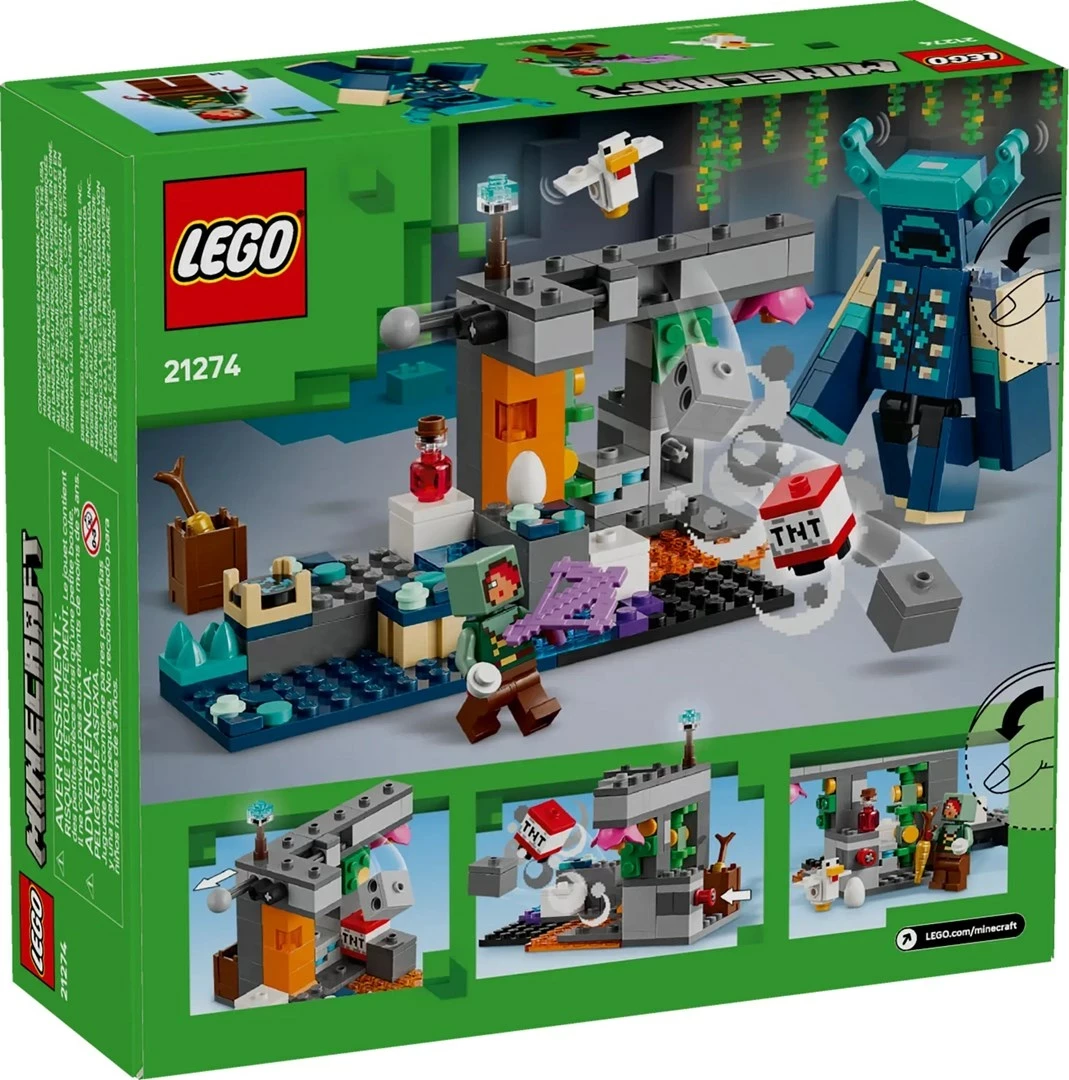 Set LEGO Minecraft The Warden Encounter 21274, 238 pjesë