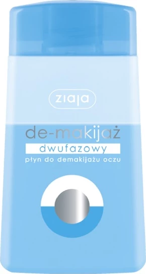 Lëng dyfazësh për heqjen e grimit të syve Ziaja për femra, 120ml