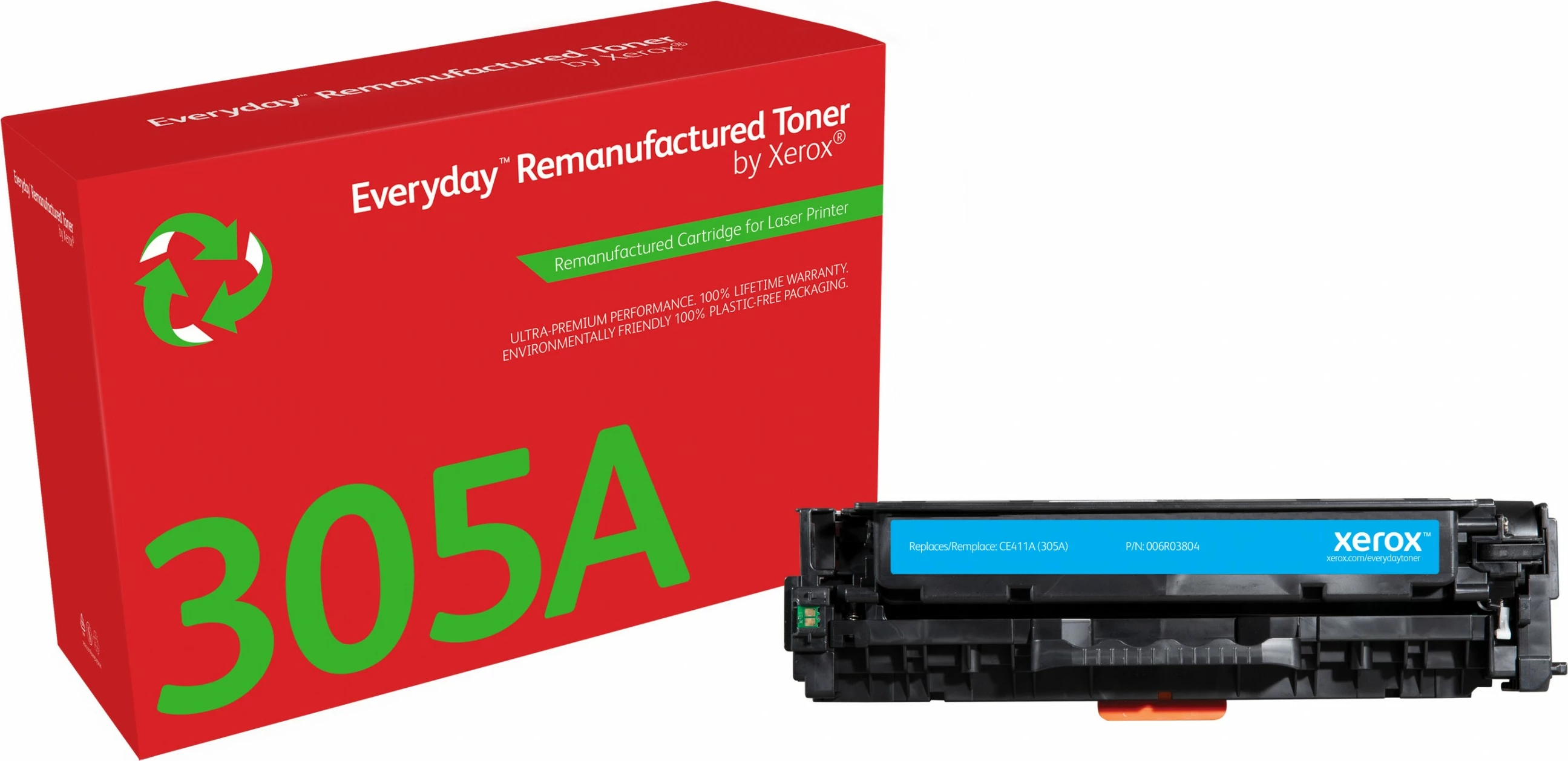 Toner Xerox Everyday 006R03804, alternativ për HP 305A CE411A, cyan