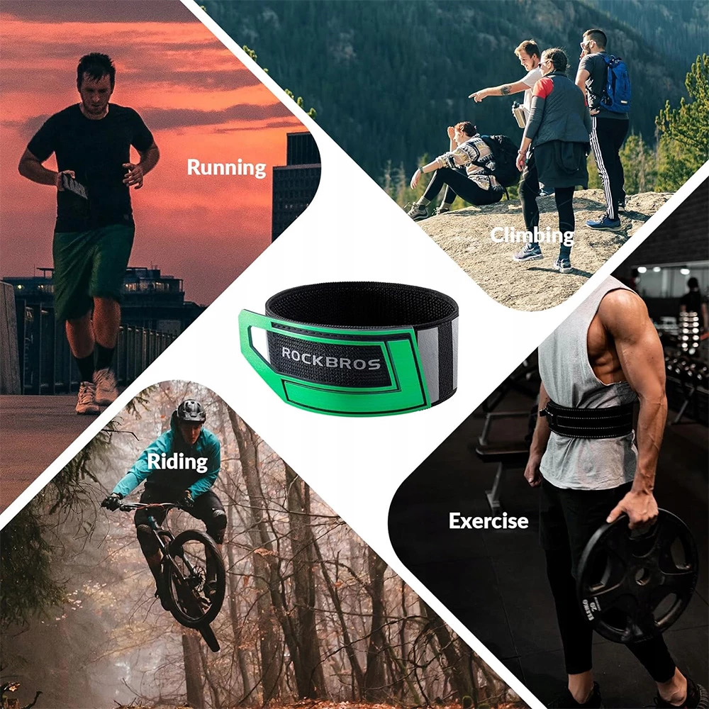 Shirit reflektues Rockbros 49210008001, i gjelbër