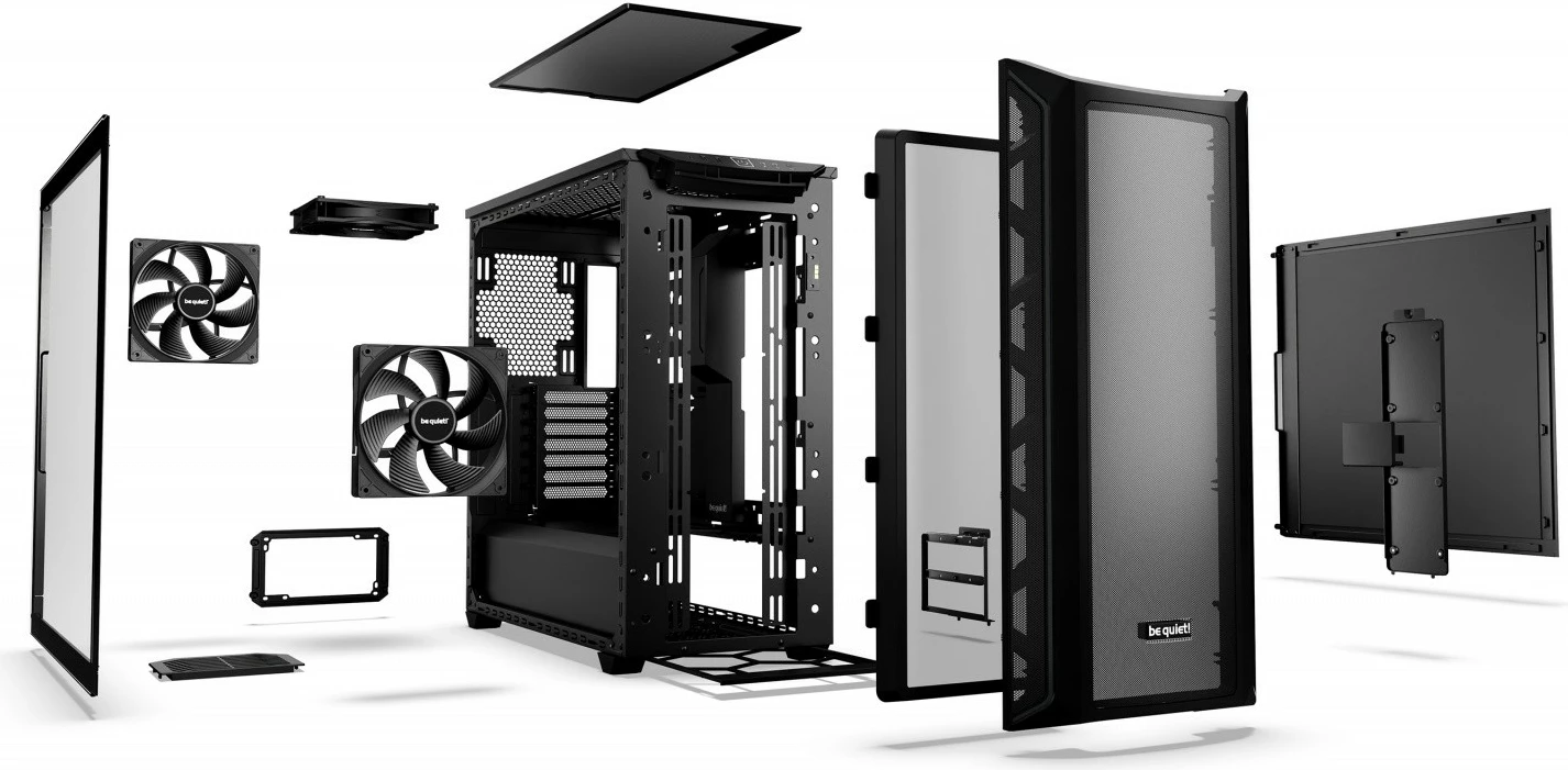 Kasë Be quiet! Shadow Base 800 BGW60, Midi Tower, ATX/E-ATX, e zezë
