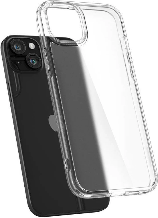 Mbështjellës Spigen Ultra Hybrid për iPhone 15 Plus, i tejdukshëm mat