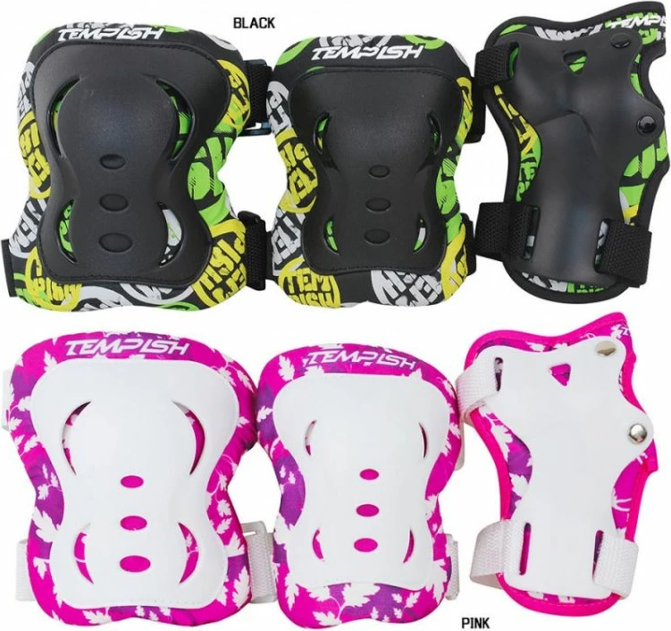 Mbrojtësit Tempish Fid Jr për fëmijë, ngjyrë e zezë