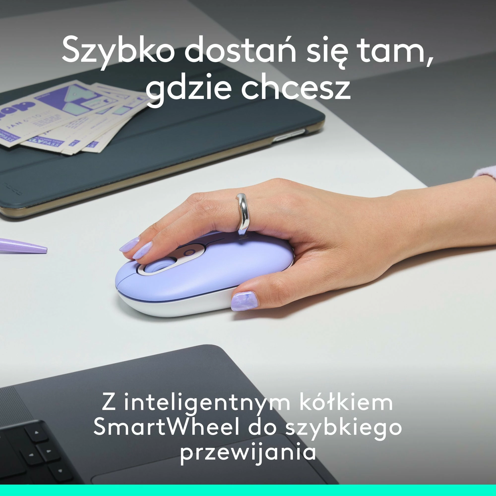 Set tastierë + Maus Logitech POP Icon Combo 920-013078, Bluetooth, US INTL, pa numpad, vjollcë