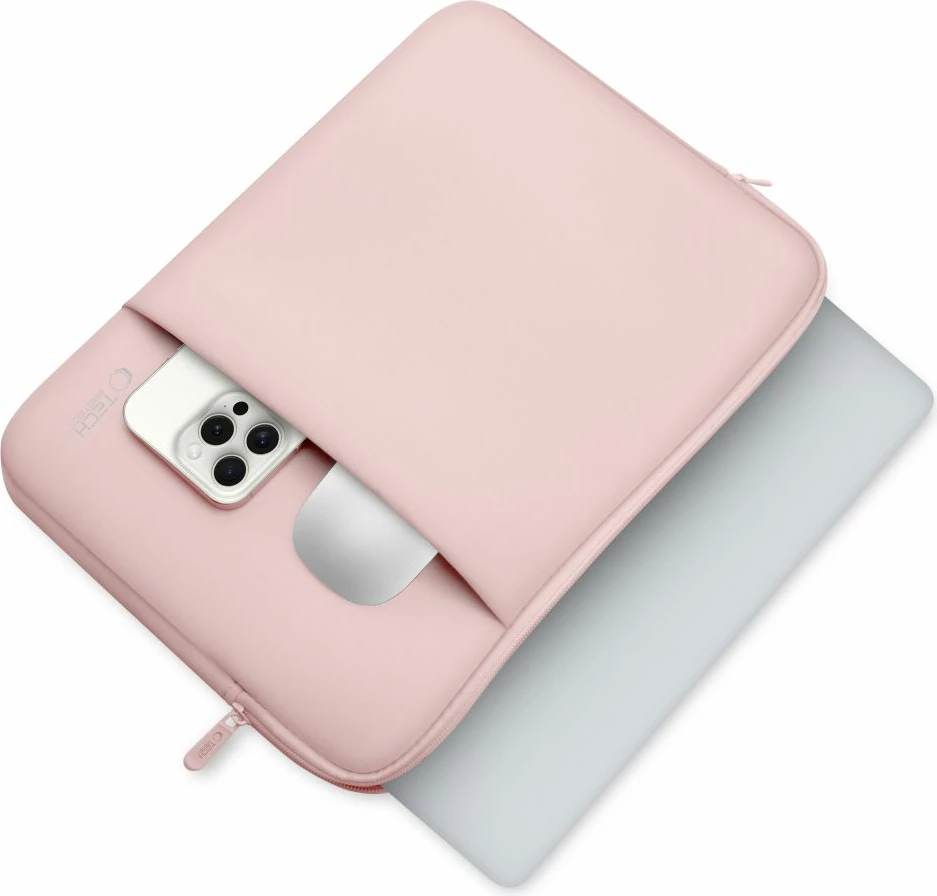 Mbështjellës laptopi Tech-Protect Neoprene 15-16", Rozë