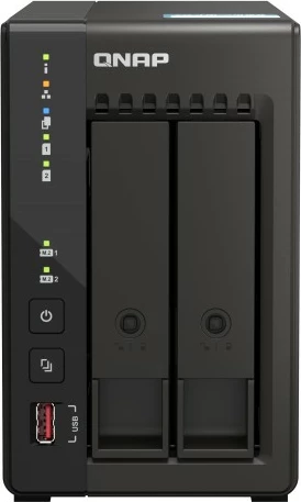 NAS QNAP TS-253E, Intel Celeron J6412, 8GB RAM, Tower
