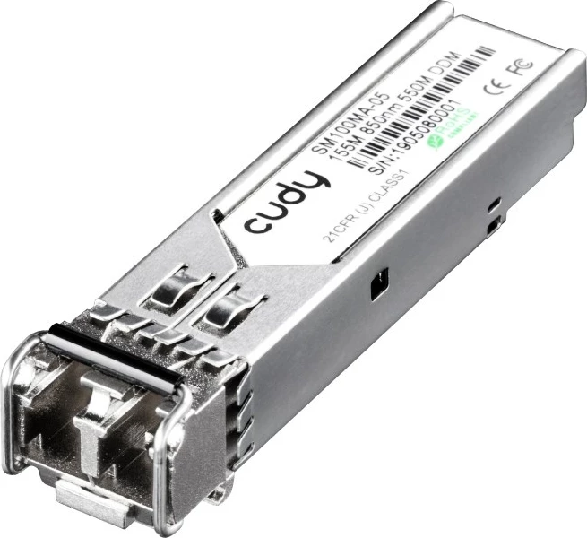 Modul rrjeti SFP Cudy SM100MA-05, 155 Mbit/s, 850 nm, argjendtë