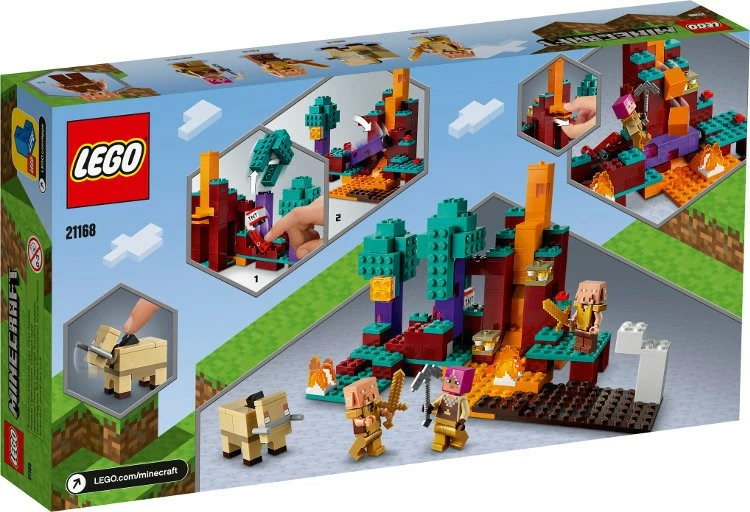 Set LEGO Minecraft 21168 The Warped Forest, Multikolor