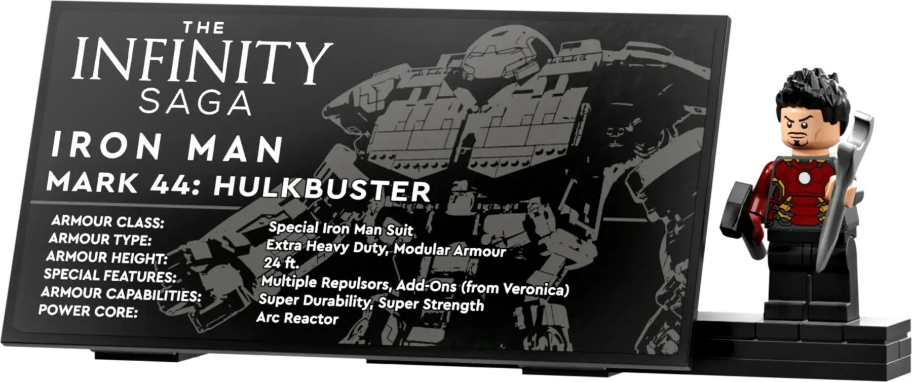 Set LEGO Marvel Hulkbuster 76210, 4049 pjesë, për të rritur, Kuq/Ari