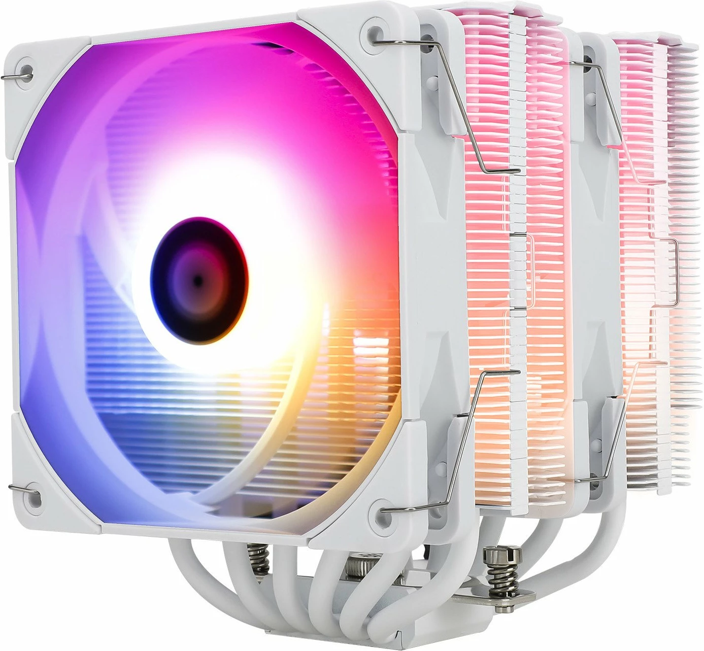 Ftohës procesori Thermalright Peerless Assassin 120, 2x120 mm, ARGB, dual-tower, 6 heatpipe, bardhë