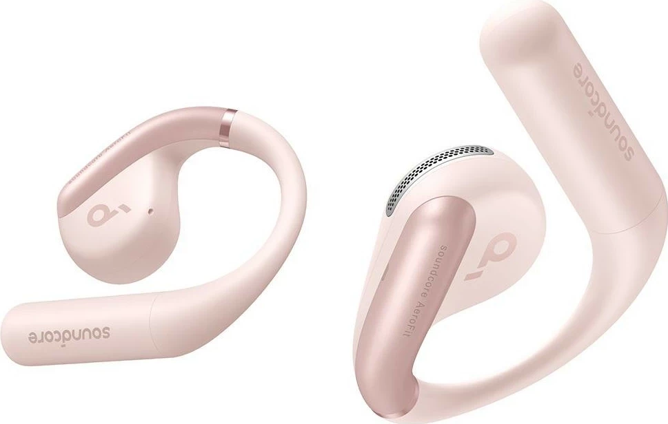 Kufje Anker Soundcore AeroFit, Bluetooth 5.3, IPX7, rozë