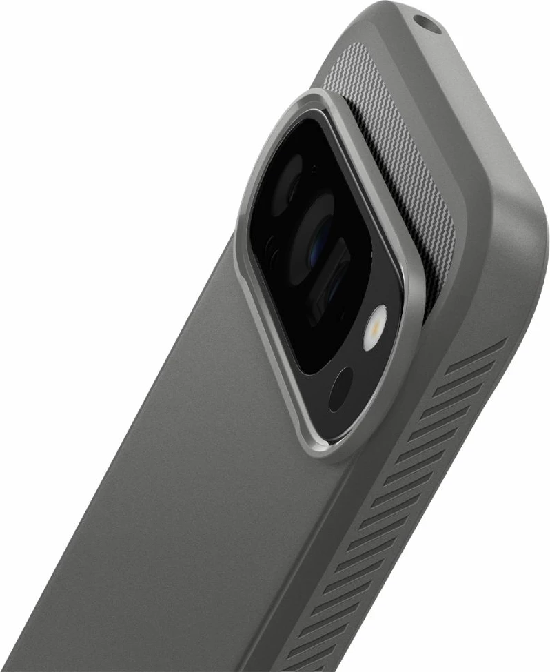 Mbështjellës Spigen Rugged Armor për Google Pixel 9 Pro XL, Gri