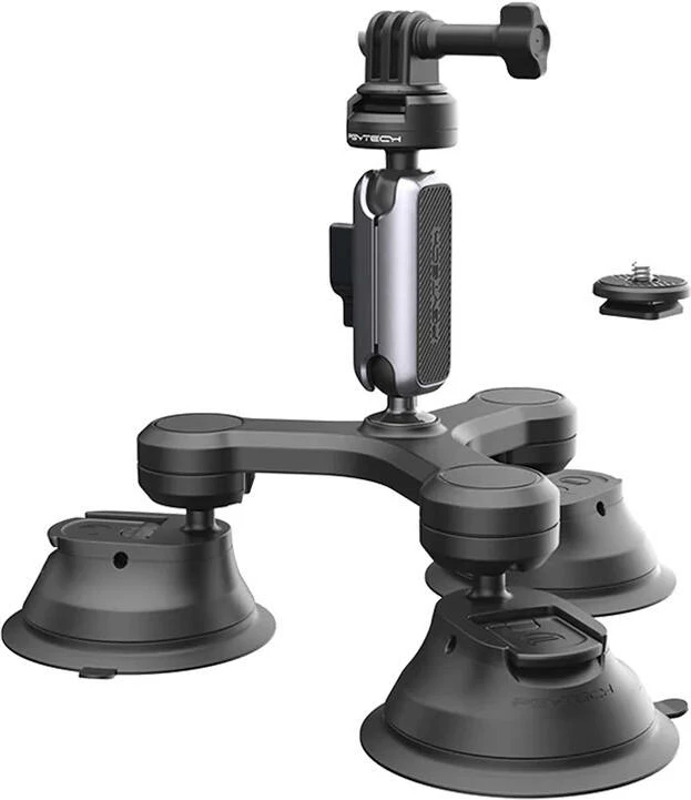 Mbajtës për kamera aksion PGYTECH P-GM-224 me tre krahë, i zi