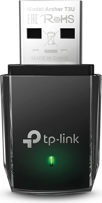 Adapter Wi-Fi TP-Link Archer T3U, USB, WLAN, Wi-Fi 5, 867 Mbit/s, i zi