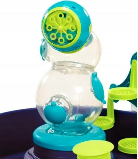 Tavolinë uji Little Tikes Water Table Bubble 3-in-1, plastike, Blu/Jeshile