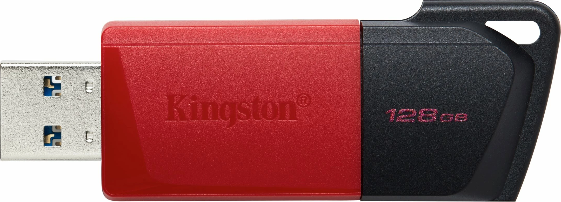 USB Stick Kingston DataTraveler Exodia M 128GB, USB 3.2, Kuqe e zezë