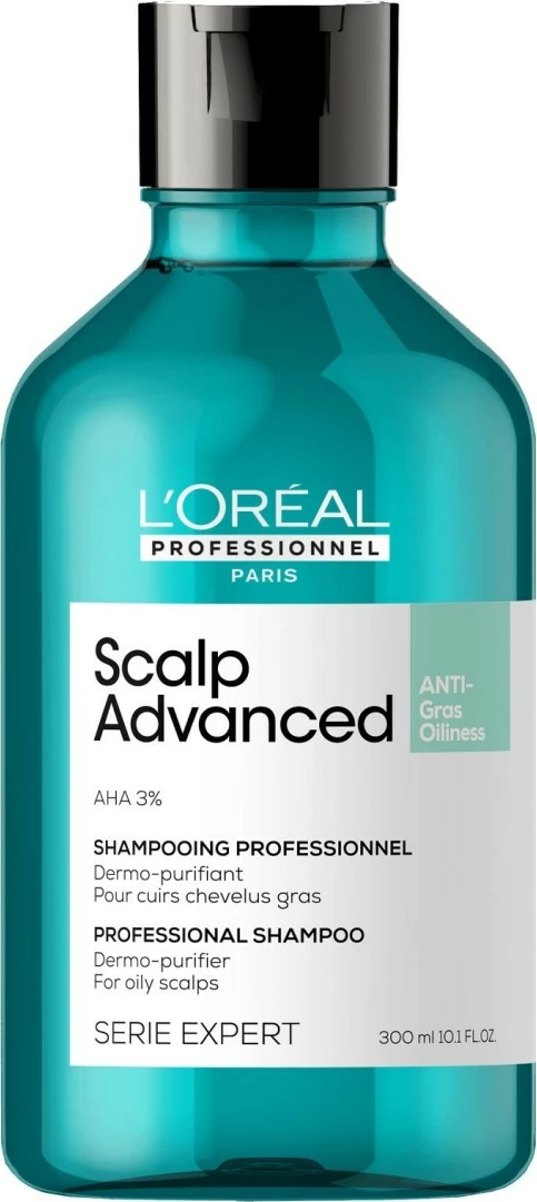 Shampo L'Oréal Professionnel Serie Expert Scalp Advanced Anti-Oilness, 300 ml