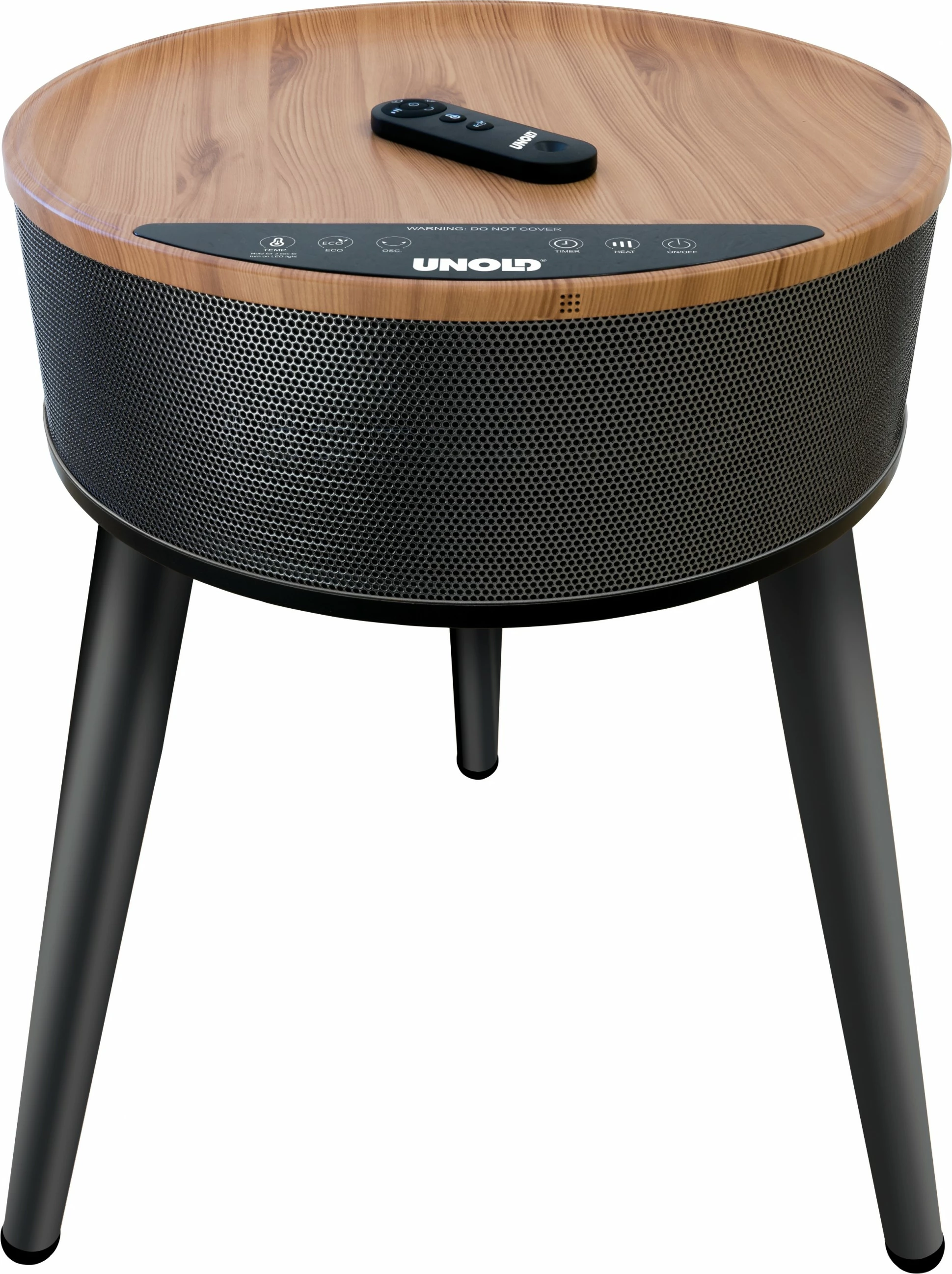 Ngrohës elektrik UNOLD 86545, Keramik, 1.2 m, Ngjyrë e zezë