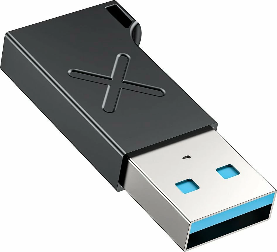 Adapter USB-A në USB-C Unitek A1049ABK01 10Gbps USB 3.2 Gen 2, i zi