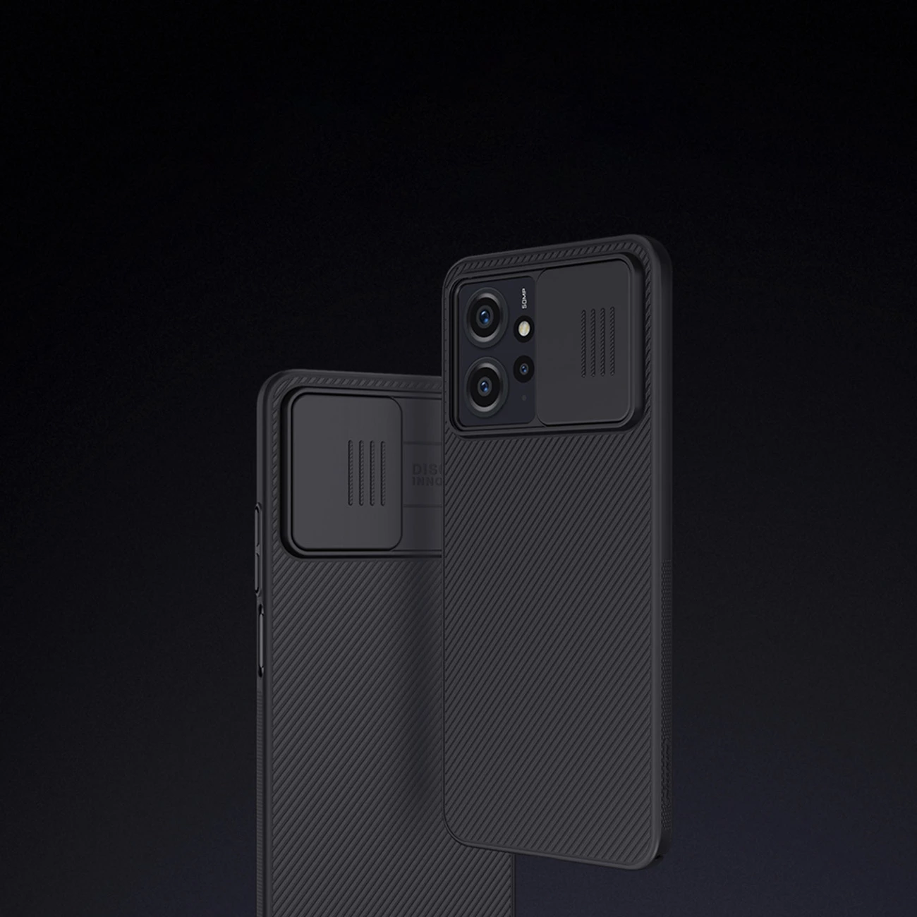 Mbështjellës Nillkin CamShield Case për Xiaomi Redmi Note 12, i zi