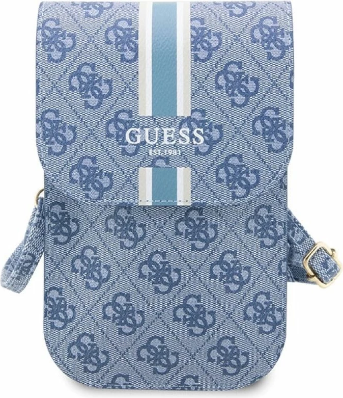 Çantë dore Guess GUWBP4RPSB, blu