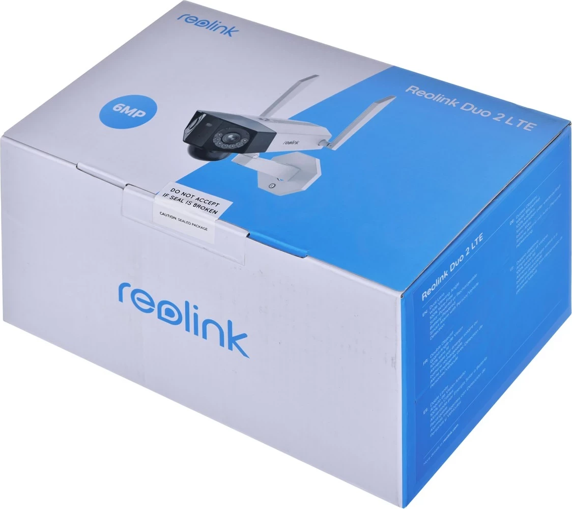 Kamerë IP Reolink DUO 2 LTE, dy lente, Bardhë