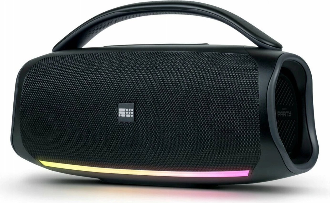 Altoparlant BigBen PARTYBTMS4 Bluetooth 5.3 100W me LED, karaoke, bateri 6000mAh, i zi